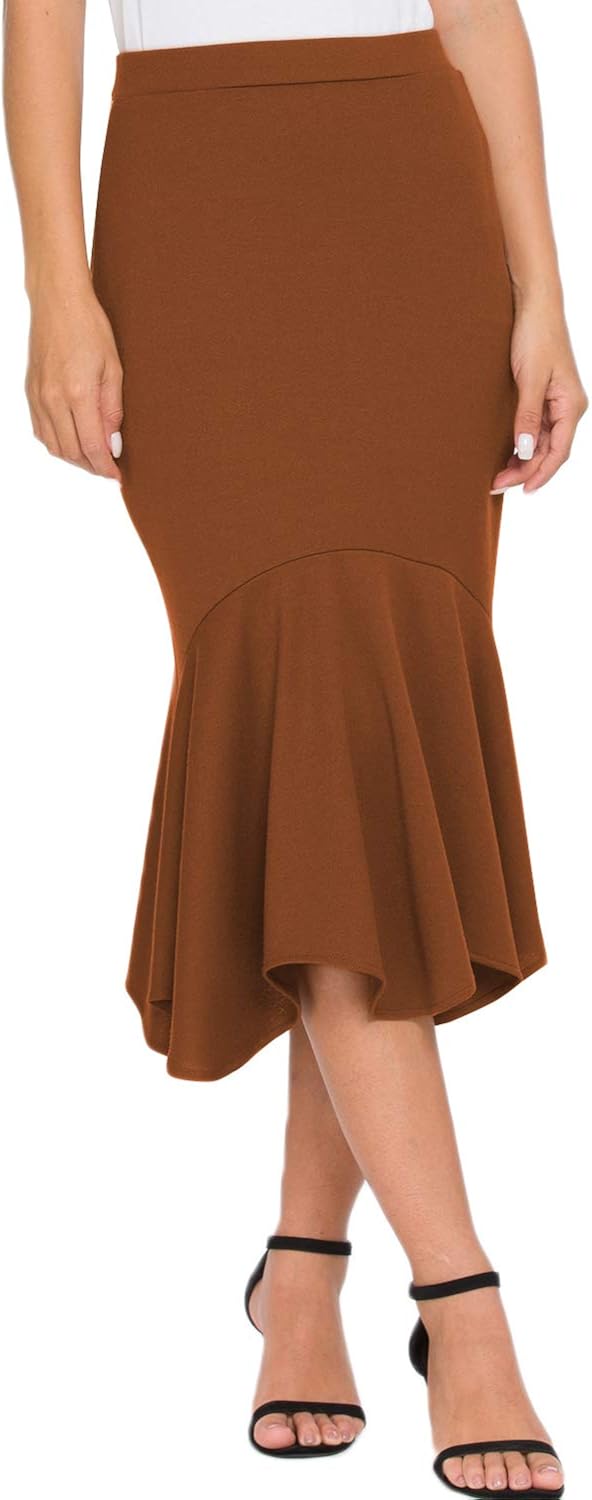 mermaid bodycon skirt