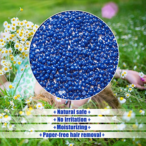 image for Yovanpur Hard Wax Beans for Painless Hair Removal, Brazilian Waxing fo