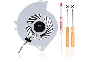 ARLBA New Internal PS4 Cooling Fan Replacement for Sony PlayStation 4 Game Consoles CUH-1100A CUH-1115A CUH-1000A CUH-1001A 1006A CUH-10XXA CUH-11XXA KSB0912HE CK2M 500G Series w/Repair Tools kit