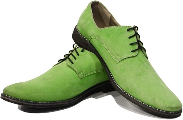mens green suede dress shoes