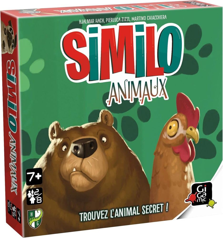 GIGAMIC - SIMILO Animaux - Cooperative game for the whole family.