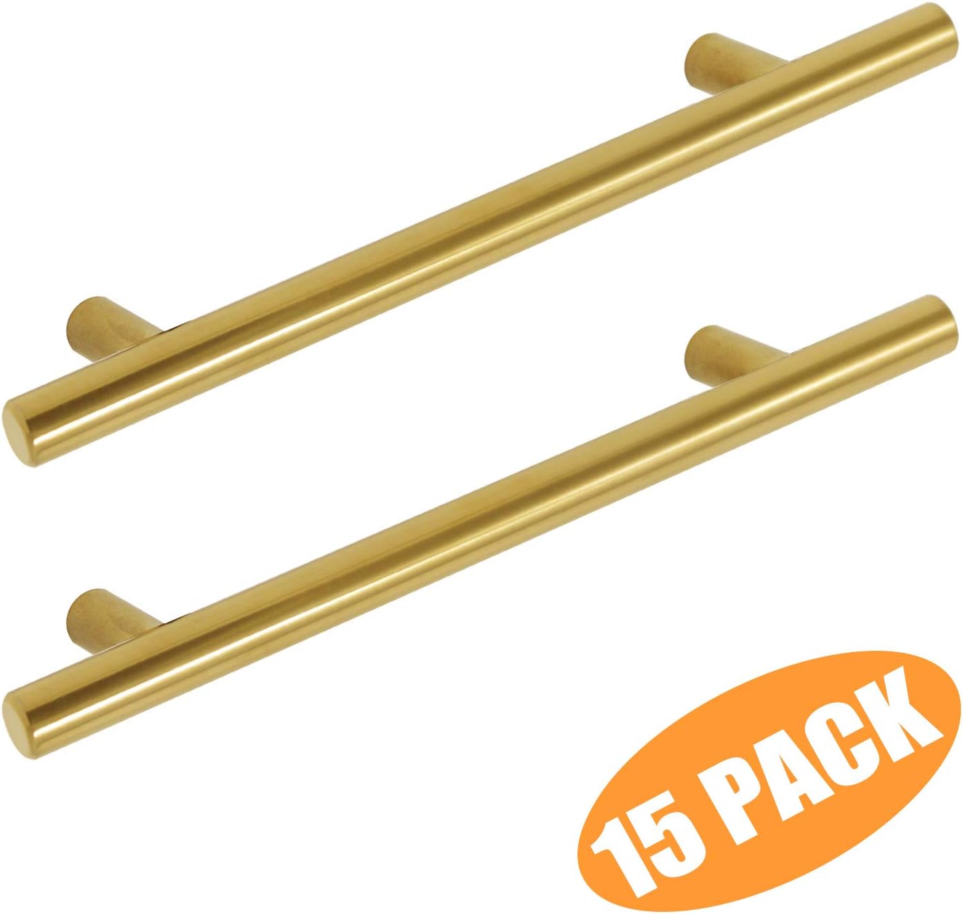 Best round t bar black nickel cabinet pulls