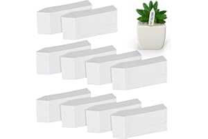 YaeCCC 1000 Pcs 4 Inches Plant Labels Plastic Plant Tags Nursery Garden Labels Pot Marker Garden Stake Tags