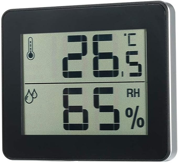 BJJH Digitales ThermoHygrometer, Indoor Hygrometer Thermometer Mini