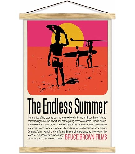 Amazon.com: The Endless Summer Movie Poster - Officially Licensed