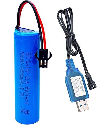 Amazon.com: XYHJUAS 3.7V 1200mAh Li-ion Battery Pack 18650 * 1