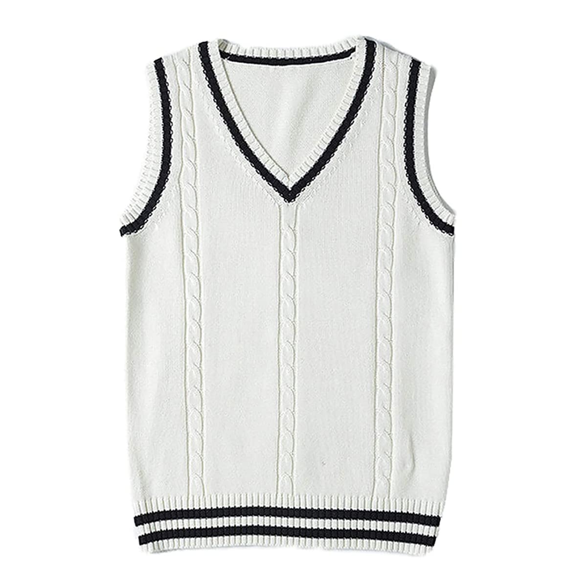 jinghuiyue Women’s V Neck Sweater Vest School