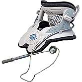 Neck Traction Device by Air Collar - Neck Stretcher - Cervical Traction Device - Neck & Shoulder Pain Relief - Stretcher Collar for Improved Spine Alignment - 2nd Generation (2nd Gen - Manual)