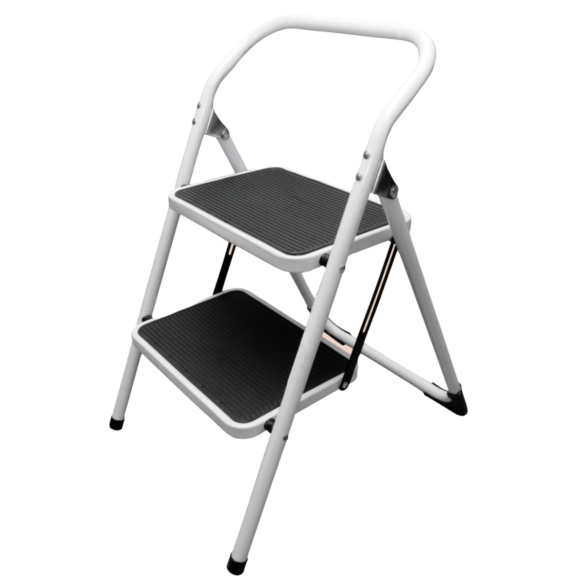 Homelux 710055 Steel Stool 2 Steps, Folding