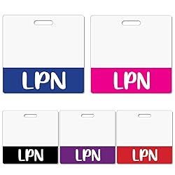 Besoar 5 Pack LPN Badge Buddy Card Holder