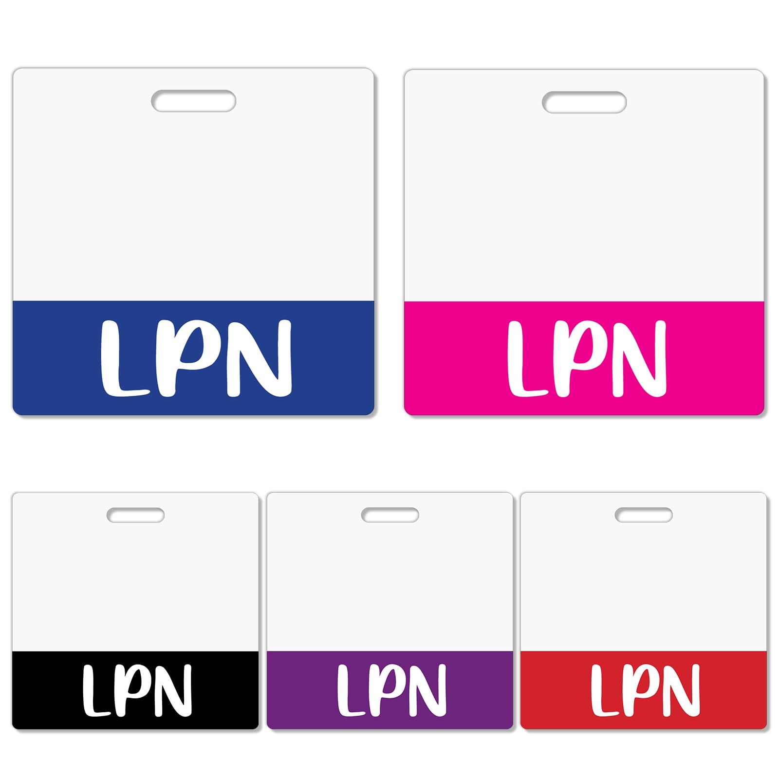 Besoar 5 Pack LPN Badge Buddy Card Holder