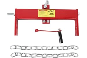 aqxreight 4000lbs Heavy Duty Engine Hoist Load Leveler Shop Crane with Adjustable Lifting Mechanism for Engine Installations 