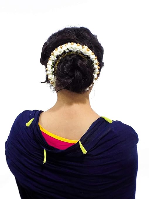 Buy Raaya Flower Hair Styling Gajra For Women And Girls For