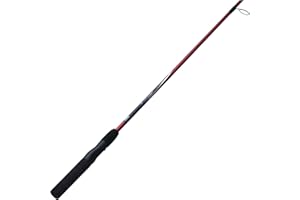 Zebco Z-Cast Spinning Fishing Rod Durable Z-Glass Fishing Pole, Comfortable EVA Rod Handle, Shock-Ring Guides, Medium Power