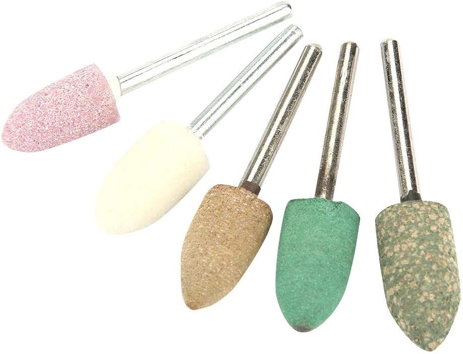 Tool Post Grinding Wheels Akozon Grinding Bit Set 100pcs Grinding Head Kit 3mm Shank Polishing