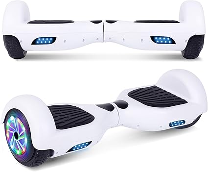 white hoverboard