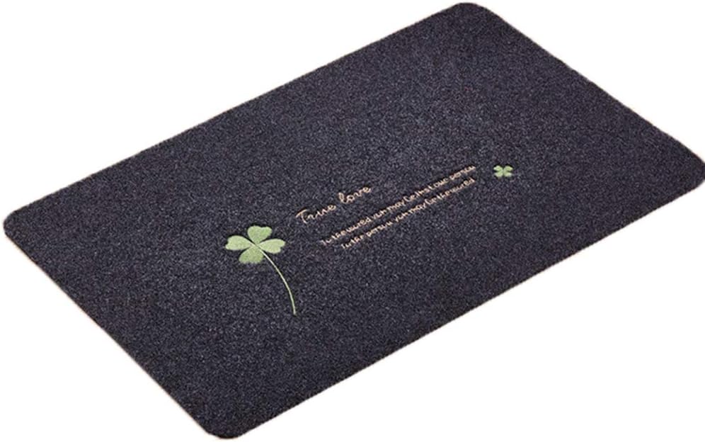 YJR Sala De Estar Dormitorio Entrada Puerta Estera Bordada PVC Piso