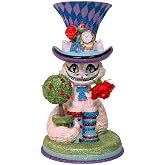 Kurt Adler 10" Hollywood Nutcrackers&trade; Cheshire Cat Nutcracker | Free-Standing Collectible Holiday Decoration