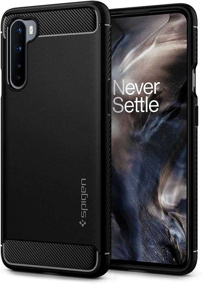 Spigen Rugged Armor Hulle Kompatibel Mit Oneplus Nord Schwarz Amazon De Elektronik