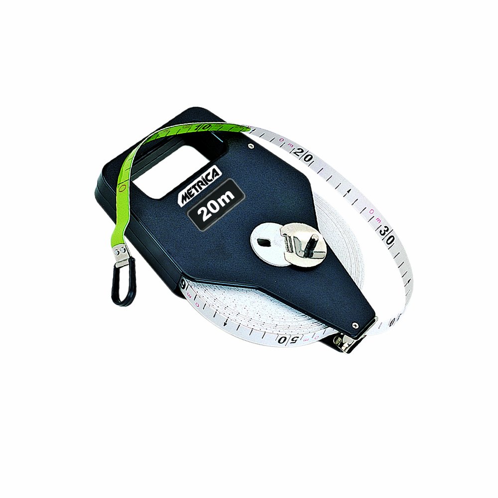 Metrica 40053 Tape Measure 20 m with Handle