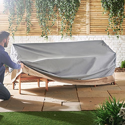 VonHaus Large Patio Bench Seat Cover ‘The Storm Collection’ Premium