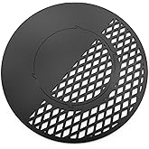 Onlyfire Grill Grate with Removable Searing Grate Replacement for 22" Weber Kettle, Charcoal BBQ Grilling Accessory