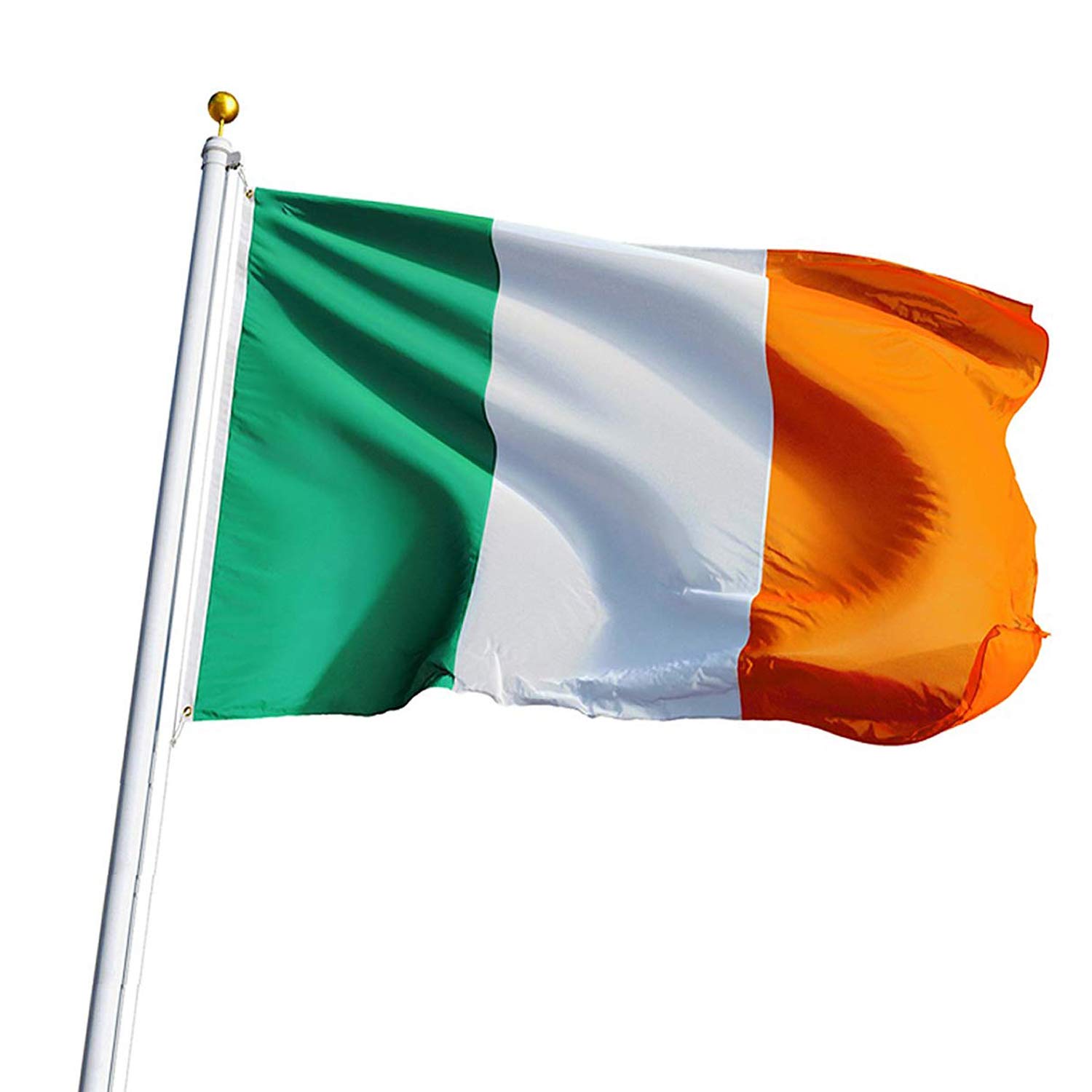 15 Pack of Traditional Irish National Flag size 21cm X 14cm Premium