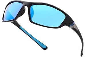 Kursan Polarized Sports Sunglasses for Men Driving Cycling Fishing Sun Glasses 100% UV Protection Goggles