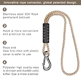 BeneLabel Tree Swing Rope 50cm Hammock Extension Kit 400lbs Hook Polyester view 8
