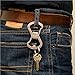 Nite Ize Ahhh Dual Bottle Opener, S-Biner Dual Carabiner with Double-Sided Bottle Openers, Stainless Steel