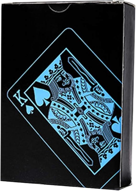 Garneck 1 Set Pokers Creative Poker Card Waterproof Table Games Board