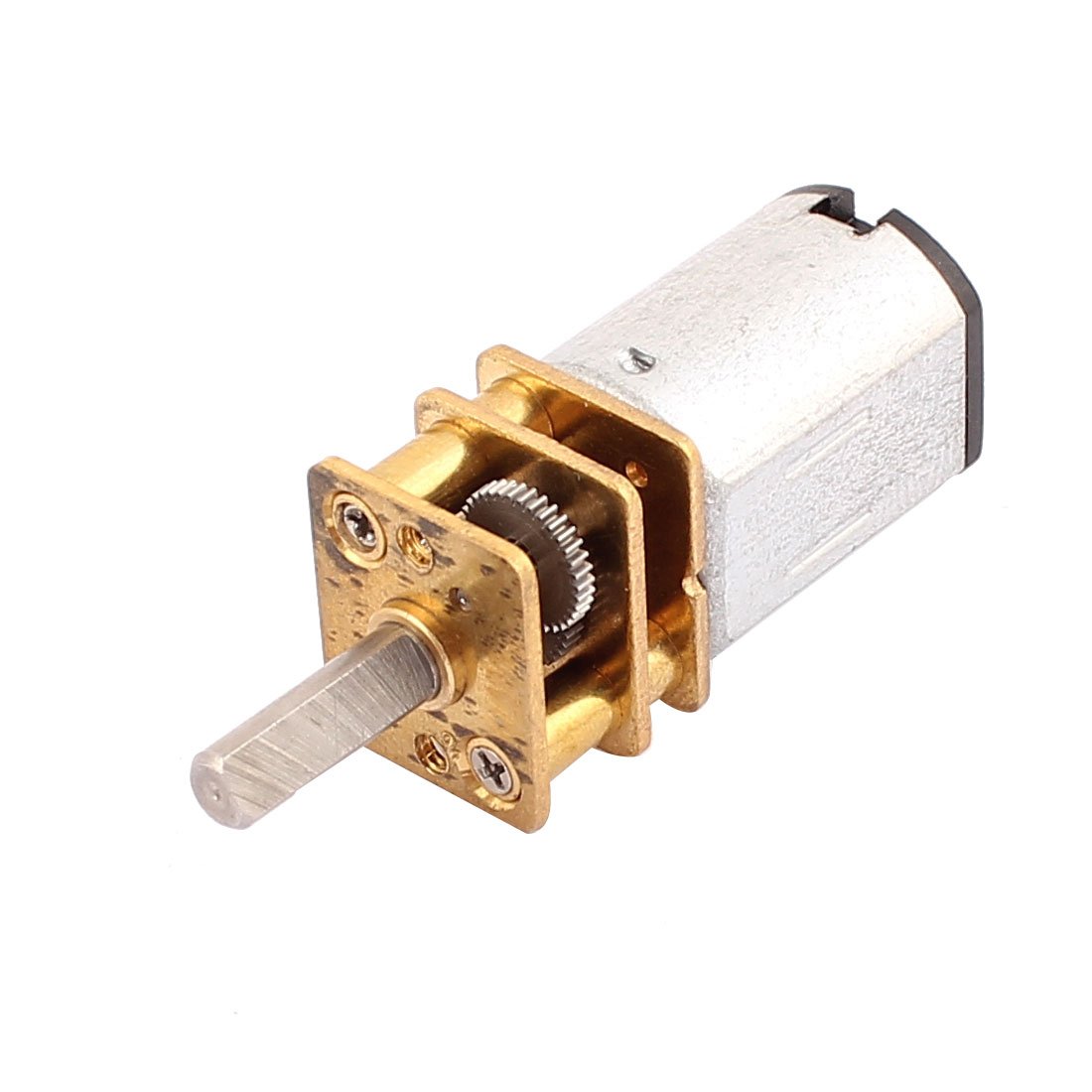 Sourcingmap DC 3V 15RPM High Torque 3mm Shaft Dia Low Speed Gear Box Motor for Toy Model