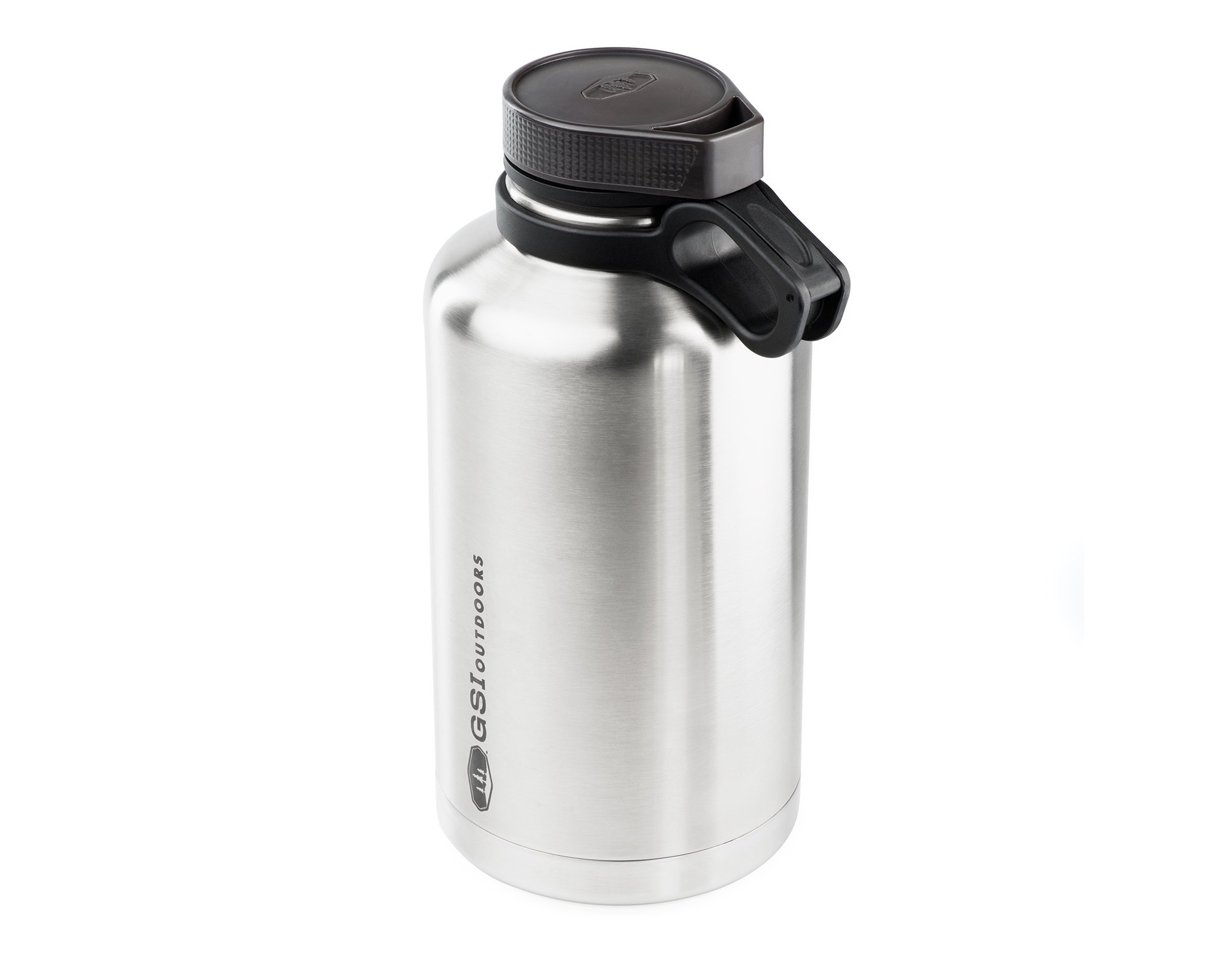 GSI Outdoors Glacier Vacuum Insulated Craft Growler, Stainless, 64 oz.