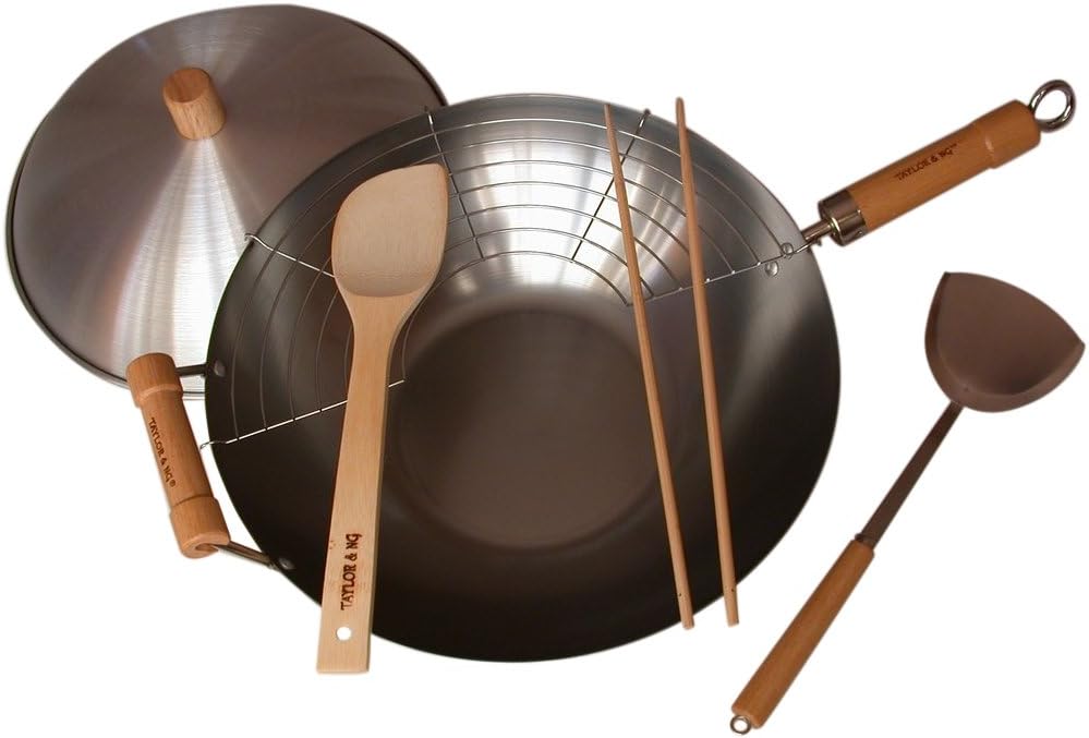 Amazon.com: Taylor \u0026 Ng Classic Wok Set 