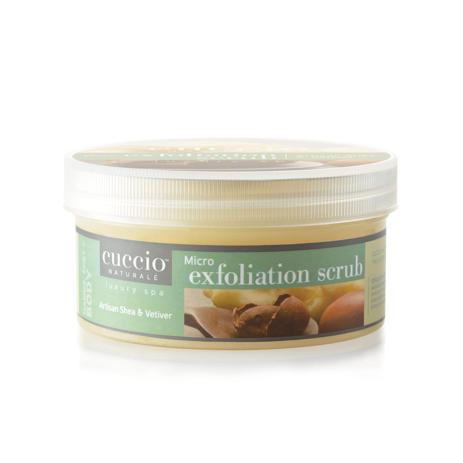 Cuccio Artisan Shea & Vetiver Micro Exfoliant Scrub 453g (16oz)