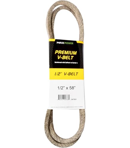 Courroie Trapézoïdale Maxpower 4L940 - Renforcée Kevlar, 1/2" X 94", Pour Outils De Jardinage