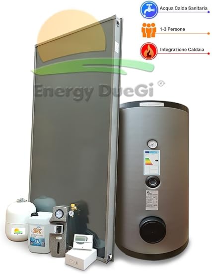 Bollitore solare 200 litri