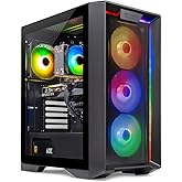 Skytech Gaming Nebula Gaming PC Desktop – Intel Core i5 13400F 2.5 GHz, NVIDIA RTX 4060, 1TB NVME SSD, 16GB DDR4 RAM 3200, 60