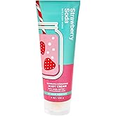 Bath & Body Works Ultimate Hydration Body Cream Gift Set For Women, 8 Fl Oz (8 Fl Oz - Pack of 1, Strawberry Soda)