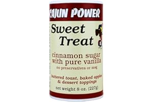 Cajun Power sweet treat cinnamon sugar W/ pure vanilla 8 ounce