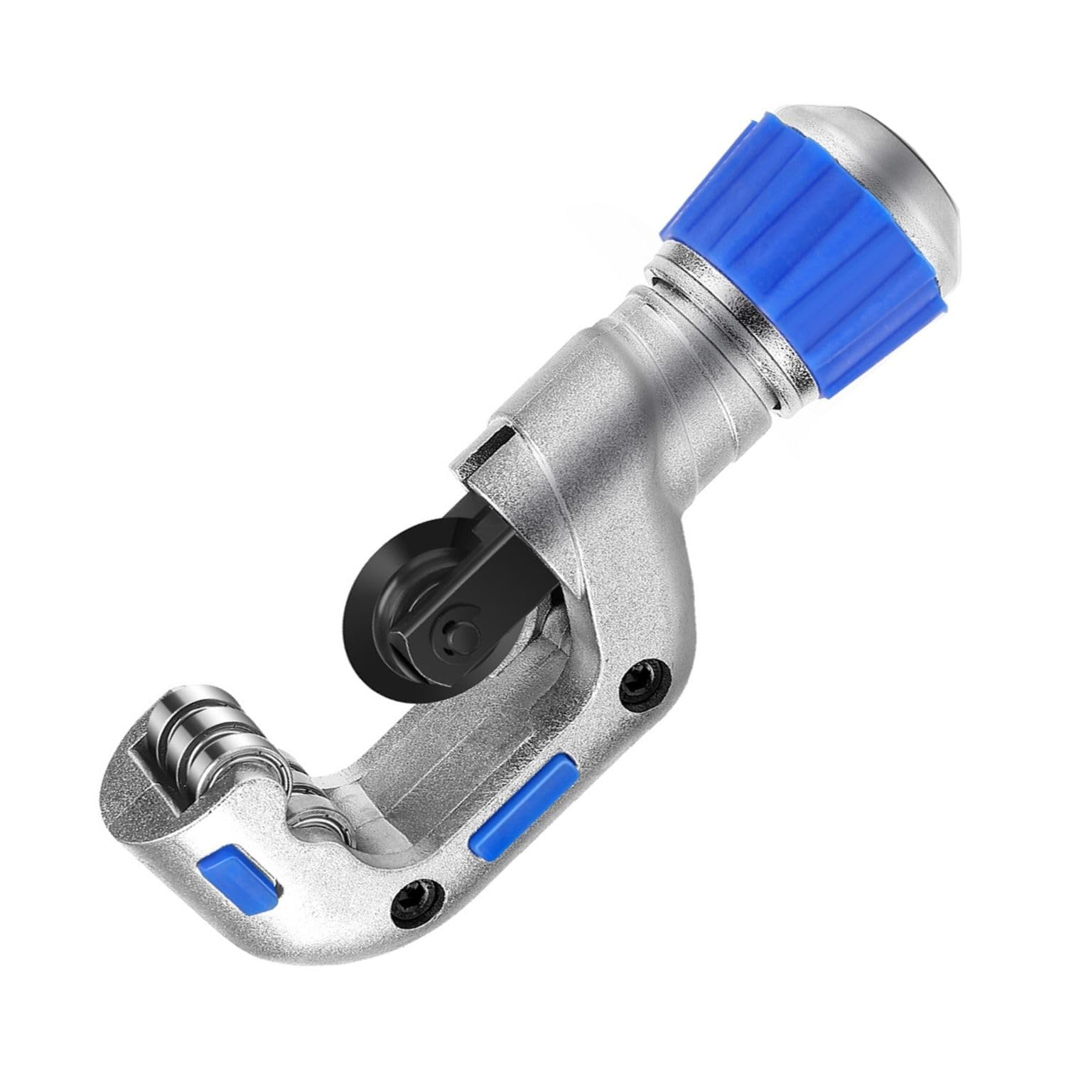 Flexzion Copper Pipe Cutter - Heavy Duty Tubing Tool 3/16"–1 1/4" for Copper Plastic PVC Pipes Aluminum Brass Thin Stainless Steel Plumbing & DIY Home Repairs