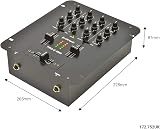 Citronic PRO-2b 2 Channel DJ Mixer with 5 Inputs view 5