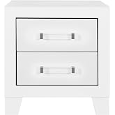Global Furniture USA Luccia White Nightstand