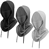 3 Pack Cooling Balaclava Mask for Men Women - Sun UV Protection Hood Face Cover for Cycling Skiing Fishing Motorcycle Breathable Full Head Pasamontañas