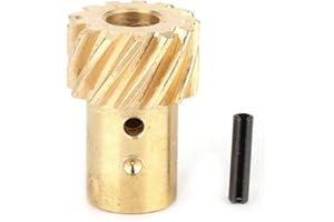 Bronze Distributor Gear, Roller Cam Distributor Gear Replacement Accessories Fit for MSD 350 .500in Shaft SBC