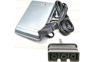FEZIHEGH LHTACICE Foot Control with Cord Foot Pedal Speed Controller for Brother 10443,1134D,1134DW #J00360051