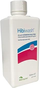 Hibiscrub Hibiwash Antimicrobial Skin Cleanser 500 ml Bottle view 5
