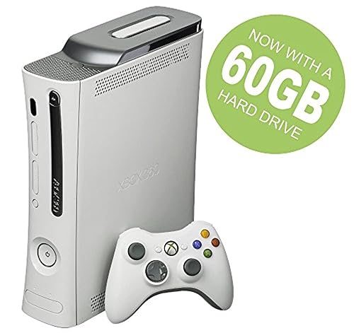 Microsoft Xbox 360 Go Pro Console Bundle (Original Rare White