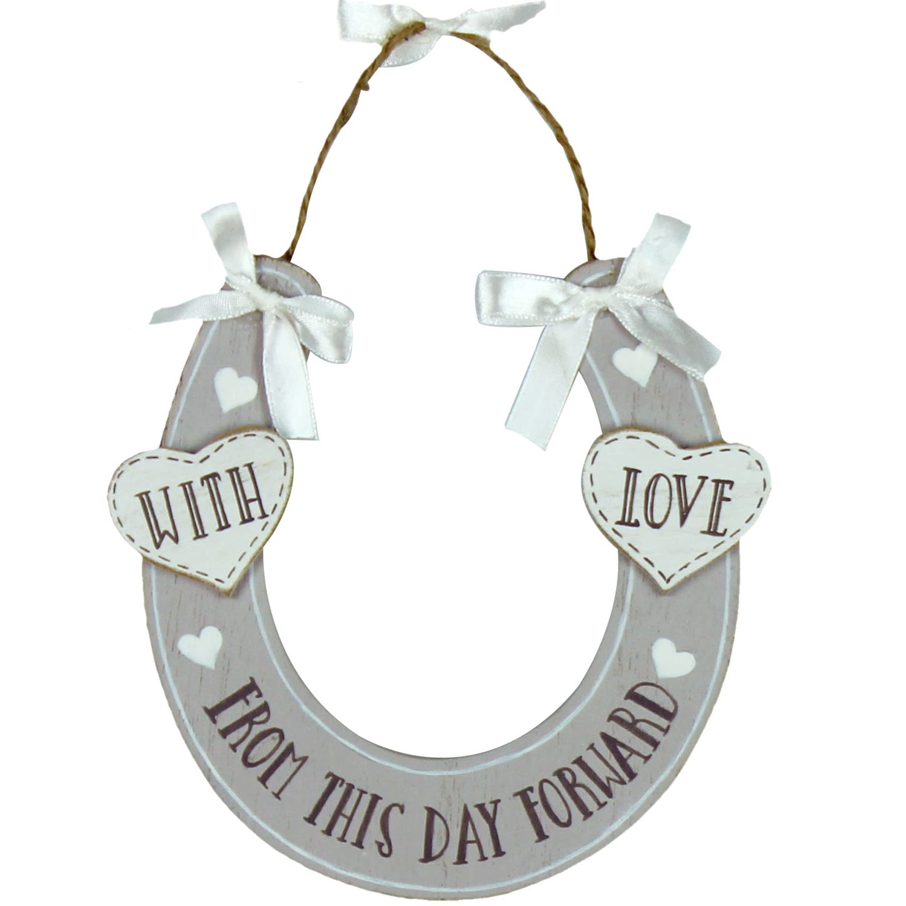 Widdle Gifts Love Story Vintage Style Horseshoe From This Day Forward 6741