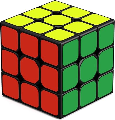 ROXENDA Speed Cube 3x3 Original Speed Cube with Vivid Color Sticker